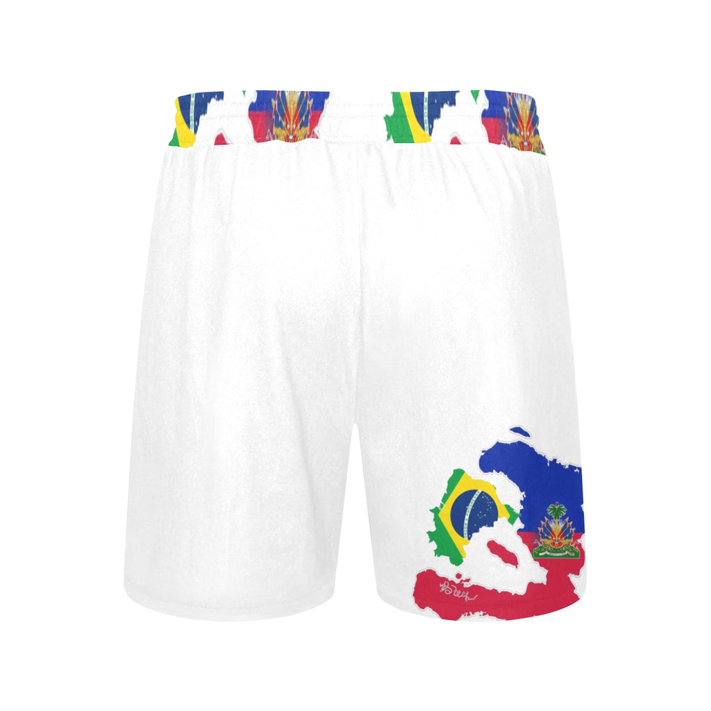 Belgason Men's Mid-Length Casual Shorts (Model L50)