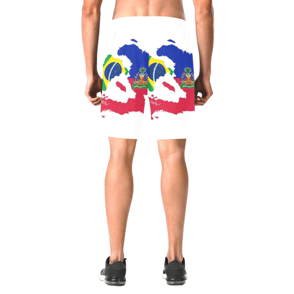 Stil) Men's All Over Print Elastic Beach Shorts (Model L20)