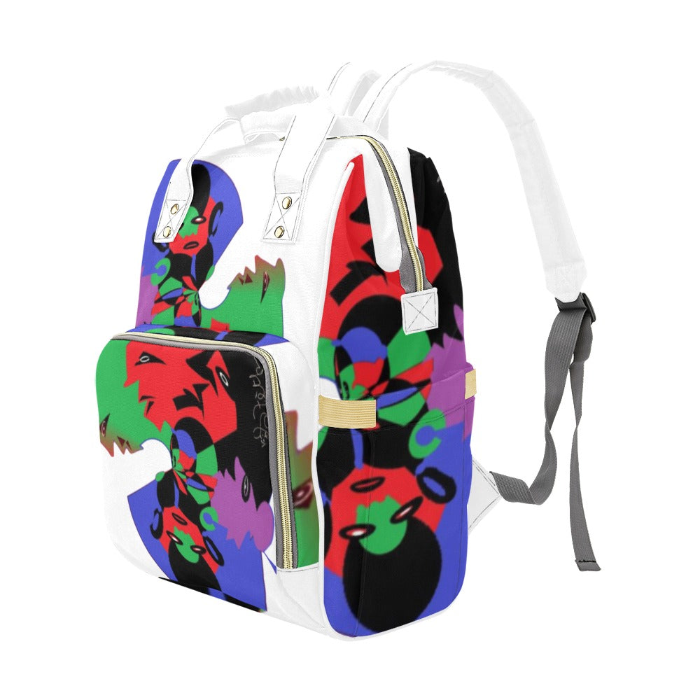 MIL bag Ts Multi-Function Diaper Backpack/Diaper Bag (Model 1688)