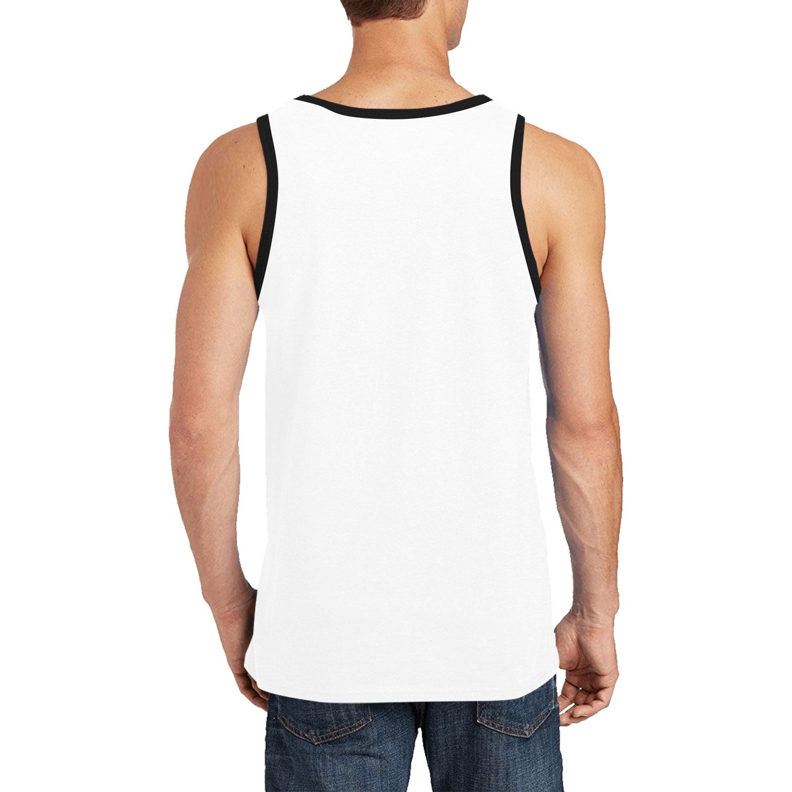 FJK Men's All Over Print Tank Top (Model T57)