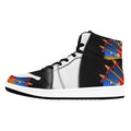 PwavBelnet1335 Men's High Top Sneakers (Model 20042)