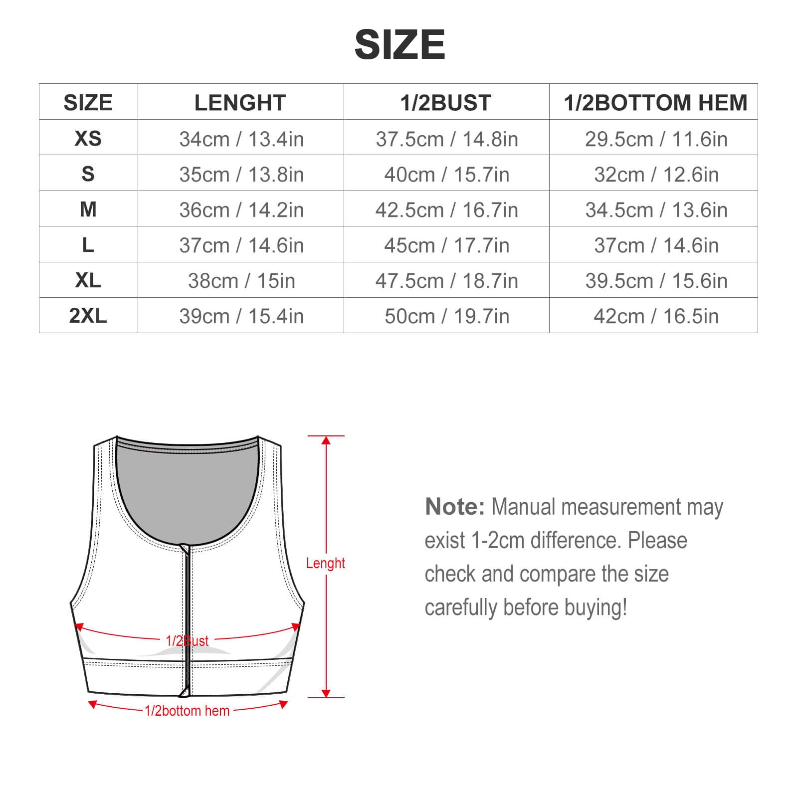 Women's Yoga Zipper Vest