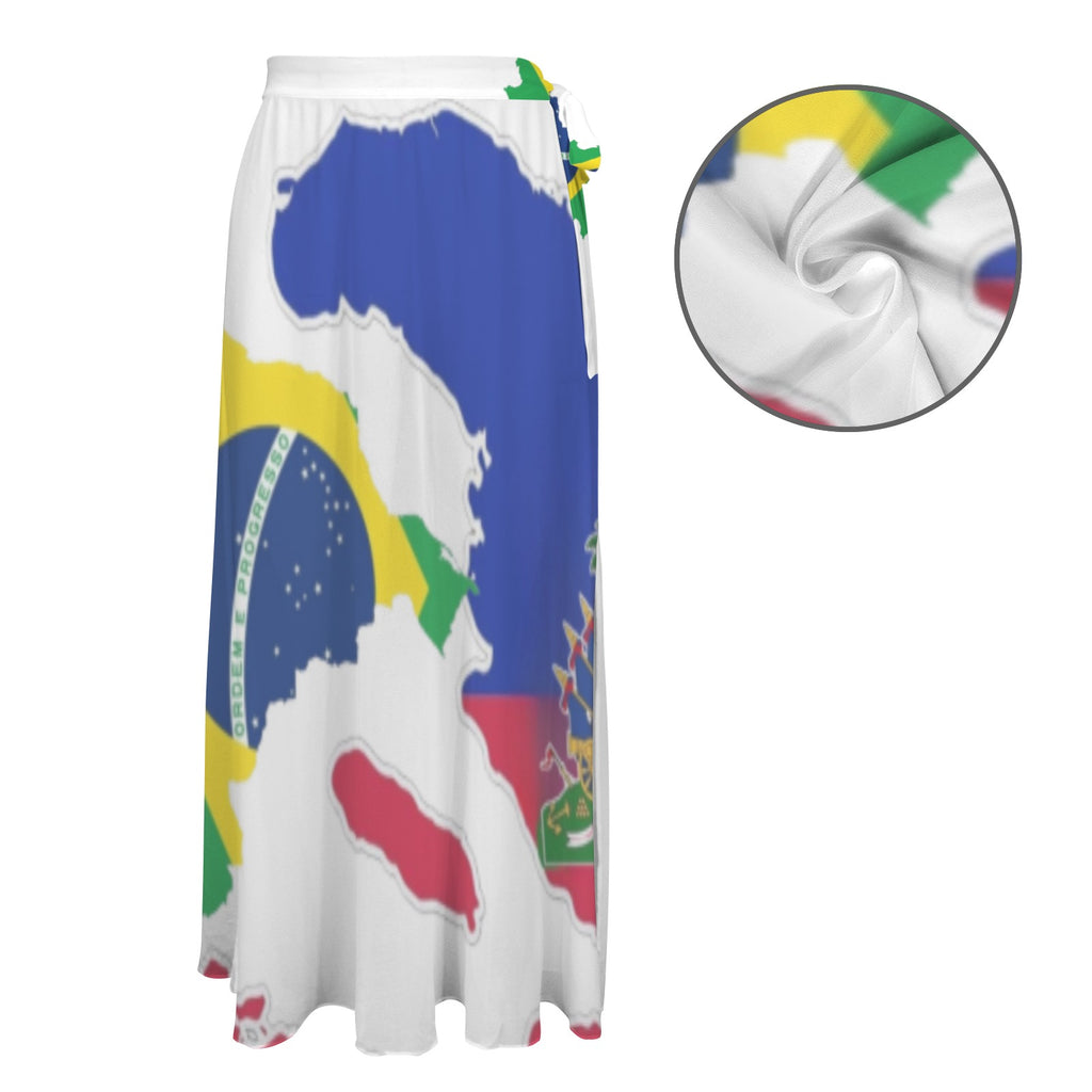 Sweet Ayiti Women's Long Knot Side Cover Up