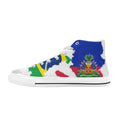 Peyin NOu Ladan l Men's High Top Canvas Shoes-4 Sides (Model 017)