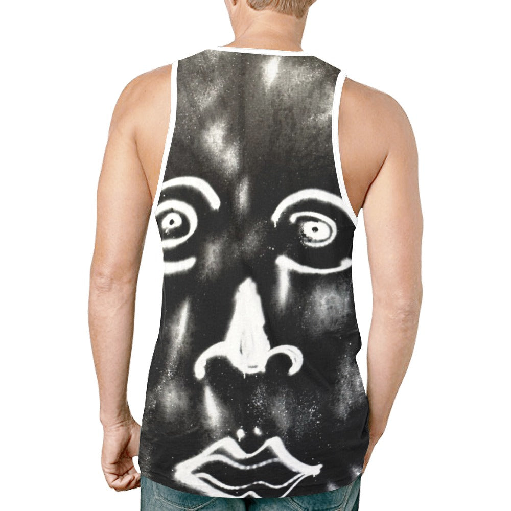 Vizj New All Over Print Tank Top for Men (Model T46)
