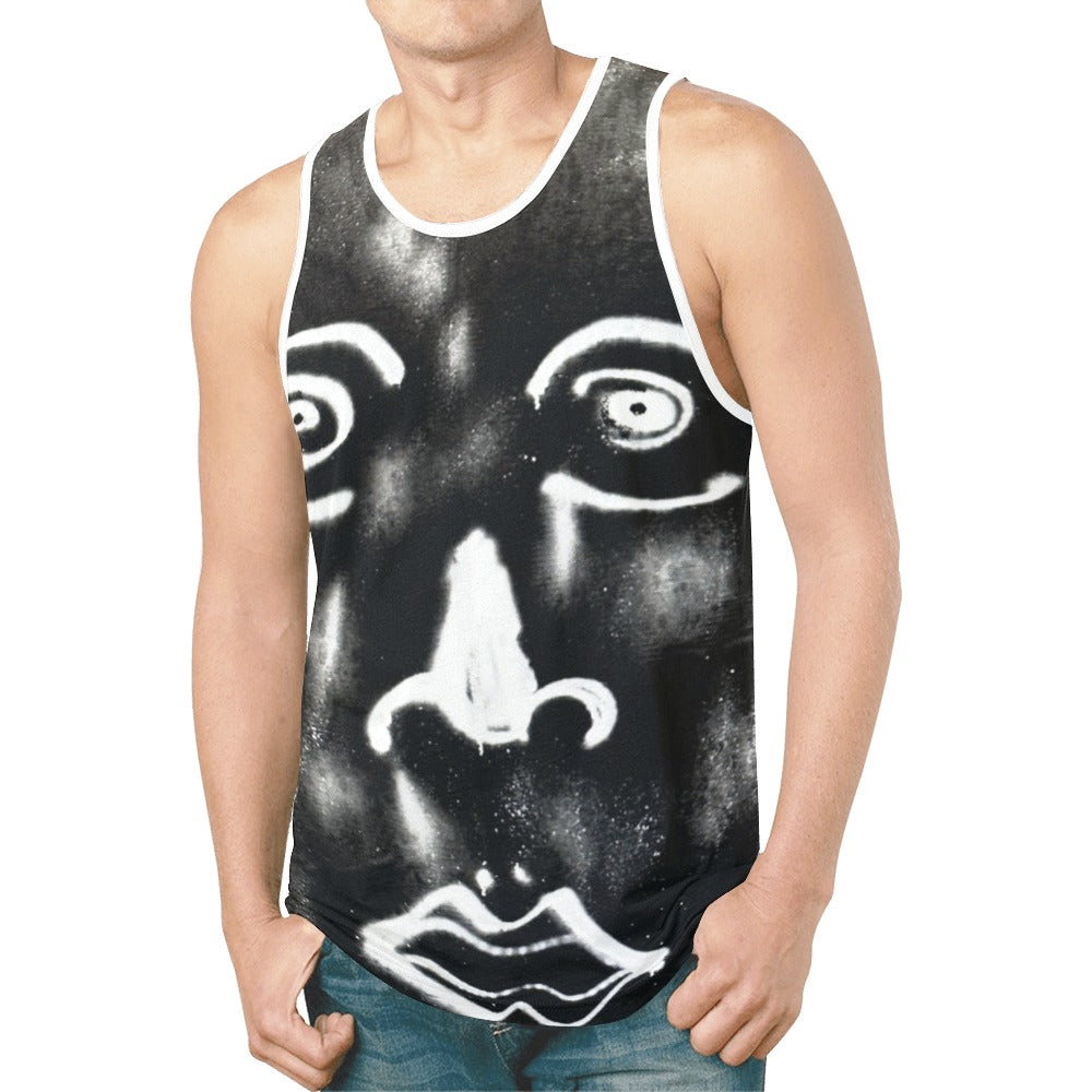 Vizj New All Over Print Tank Top for Men (Model T46)