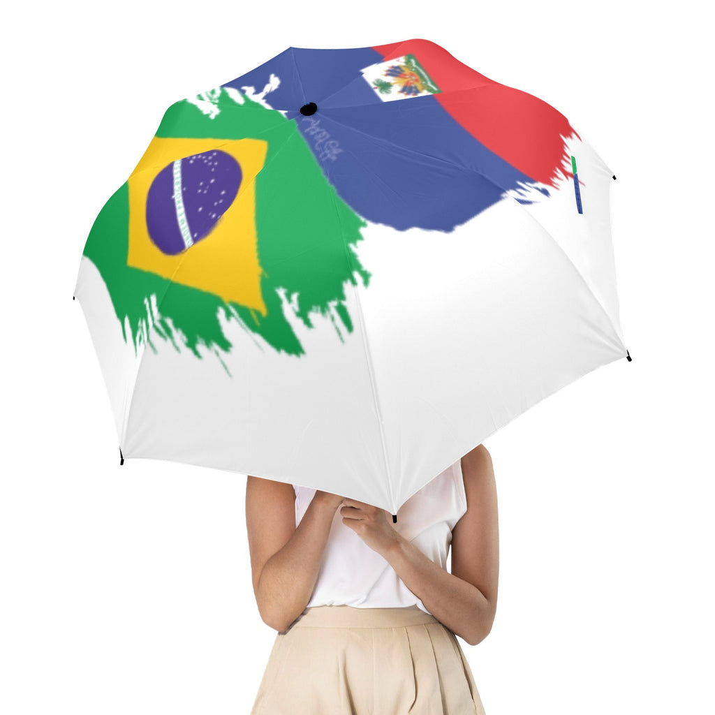Men pa w la Semi-Automatic Foldable Umbrella (Model U12)