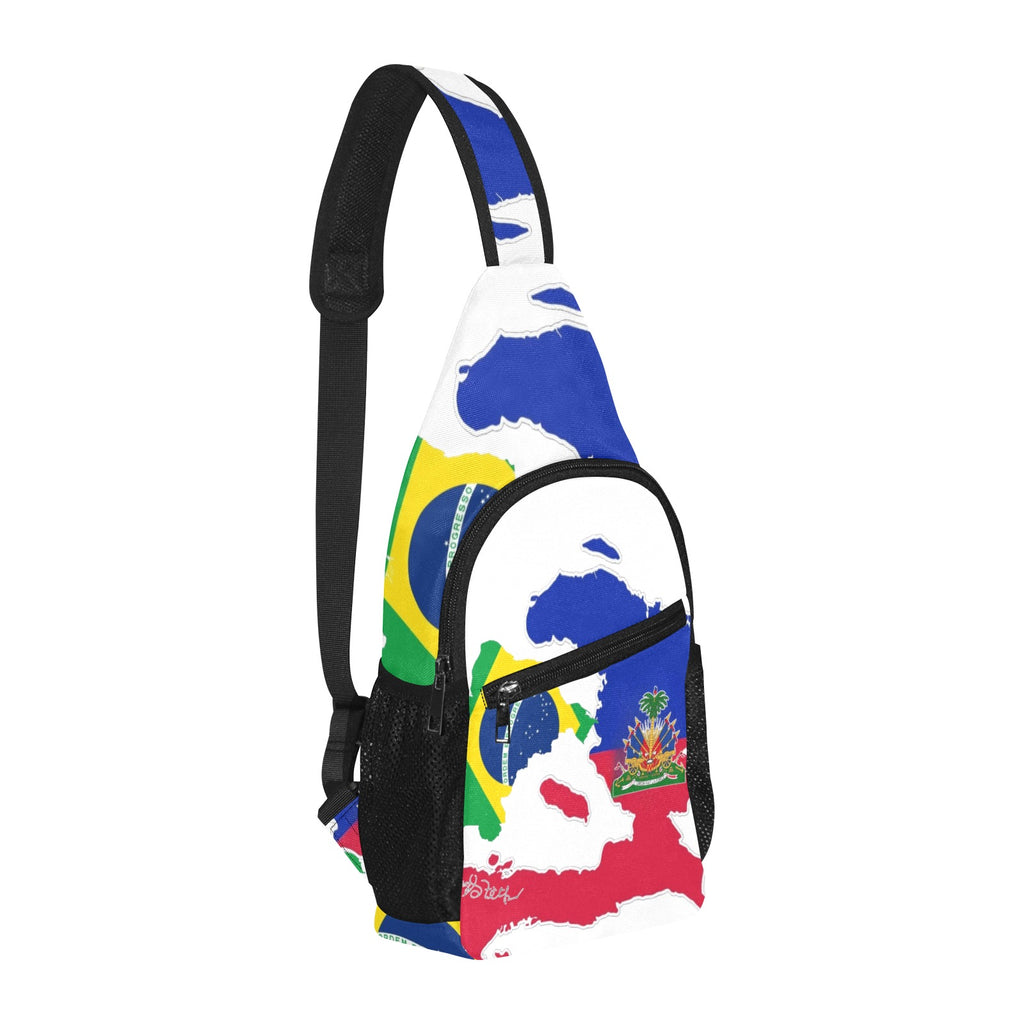 Brazil Ayiti  By Tetpwav Soley All Over Print Chest Bag (Model 1719)
