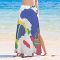 Sweet Ayiti Women's Long Knot Side Cover Up