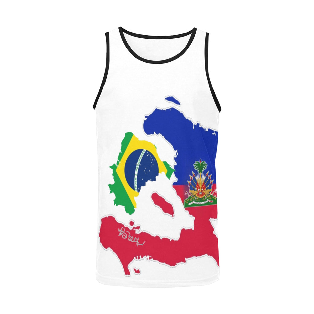 BrazilAyiti Bel Men's All Over Print Tank Top (Model T57)