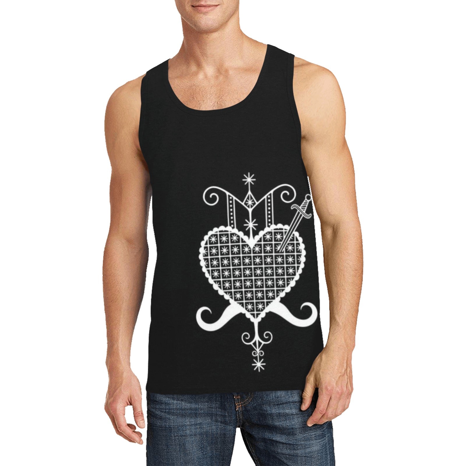 istockphoto-1352451129-612x612 Men's All Over Print Tank Top (Model T57)