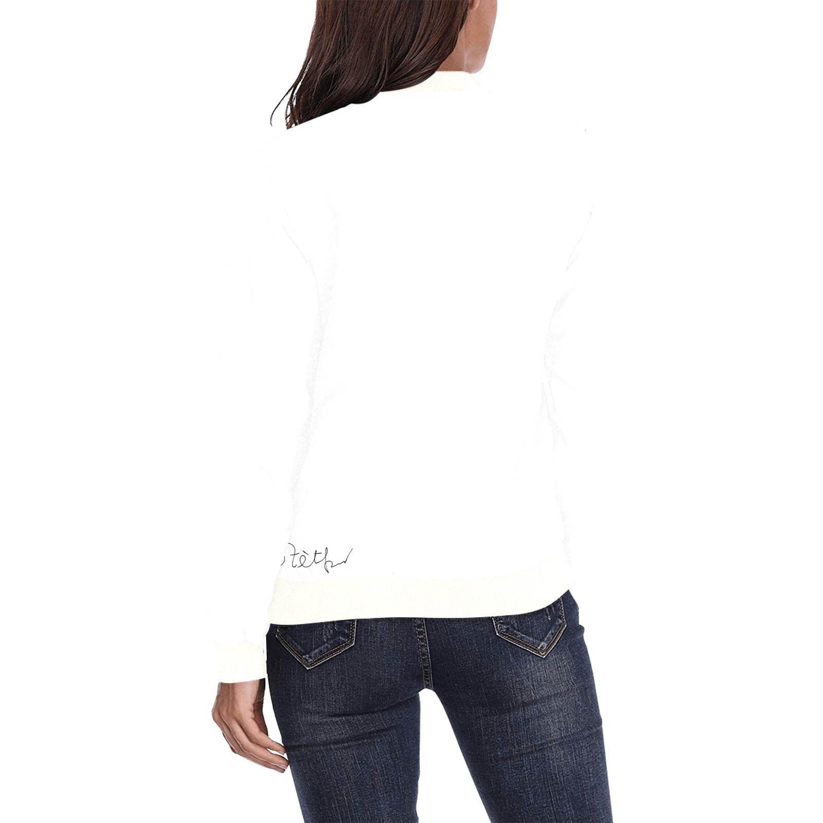 Style Tss All Over Print Bomber Jacket for Women (Model H36)