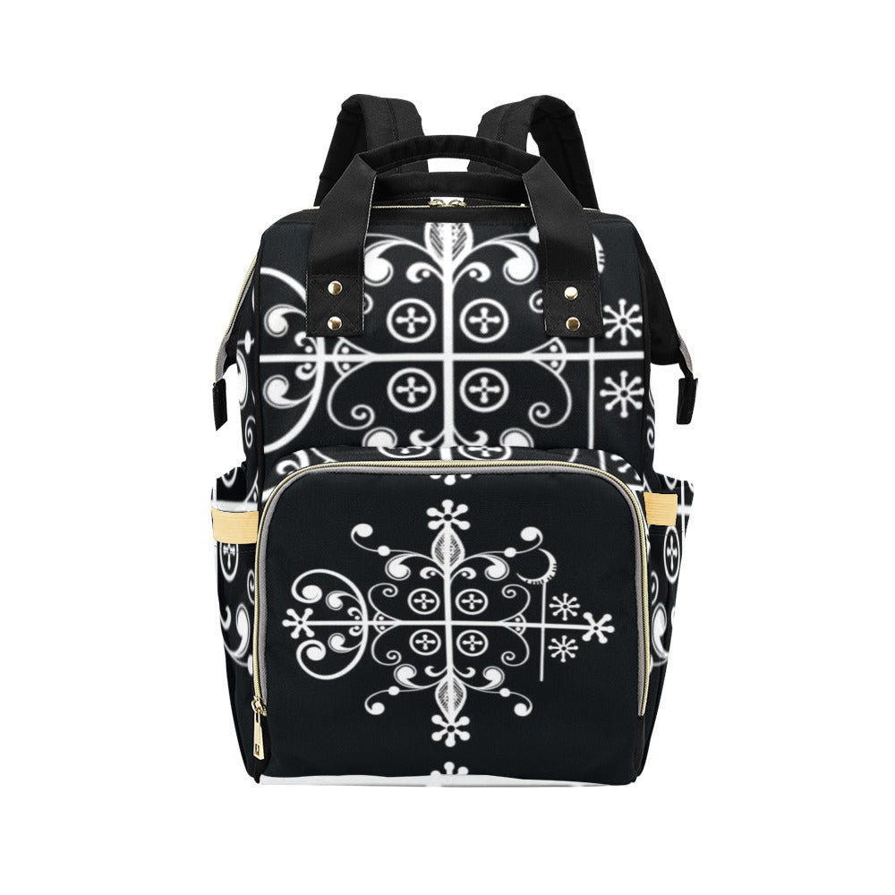 Legba By Tetpwav Soley   Multi-Function Diaper Backpack/Diaper Bag (Model 1688)