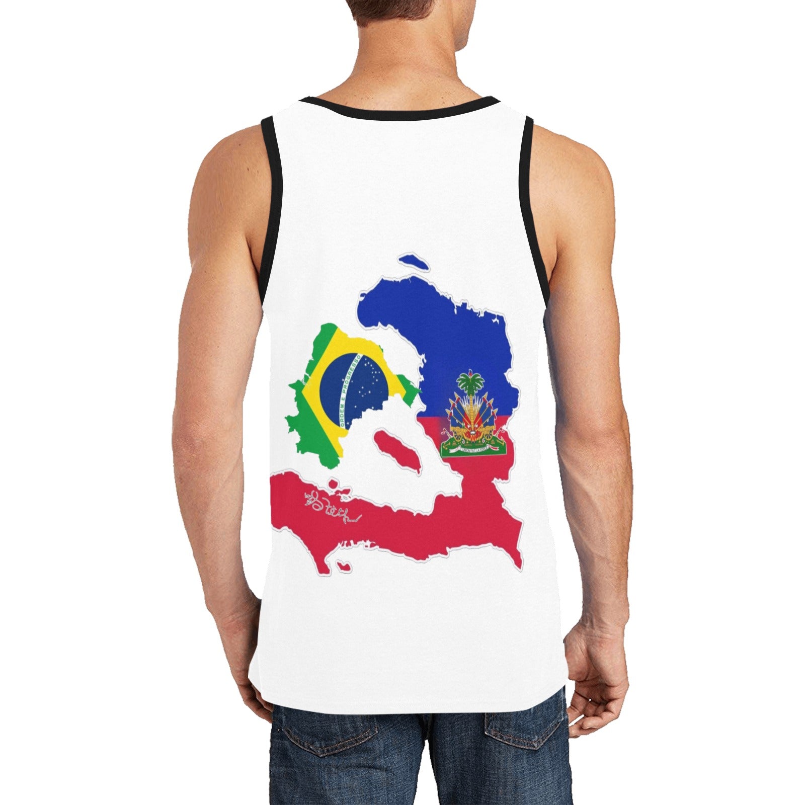 BrazilAyiti Bel Men's All Over Print Tank Top (Model T57)
