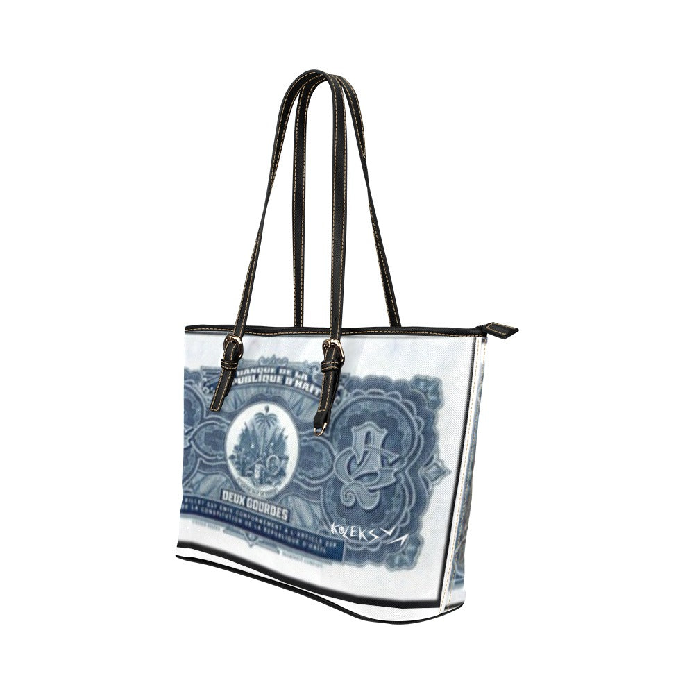 2lajan ts Leather Tote Bag/Large (Model 1651)