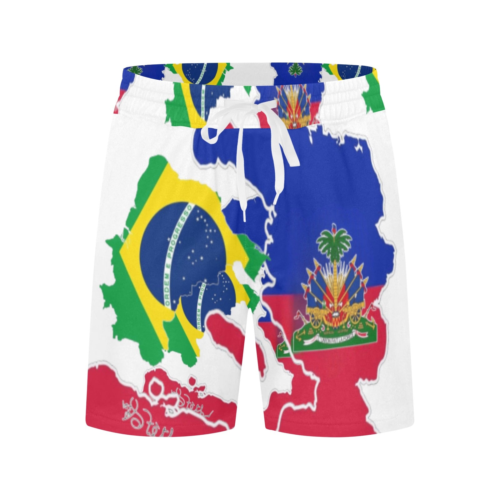 Belgason Men's Mid-Length Casual Shorts (Model L50)