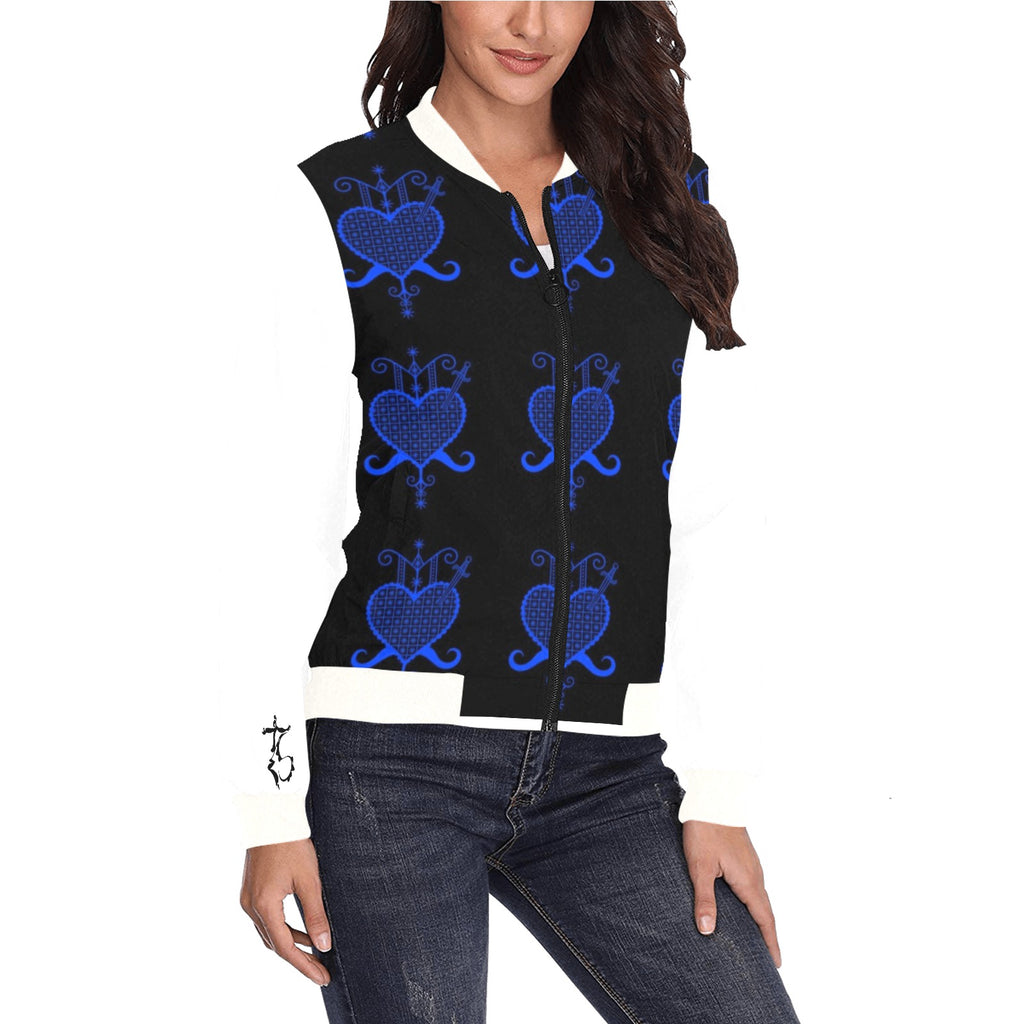 Style Tss All Over Print Bomber Jacket for Women (Model H36)