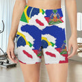 Brazil Belnet High Waist Deep Pockets Yoga Shorts