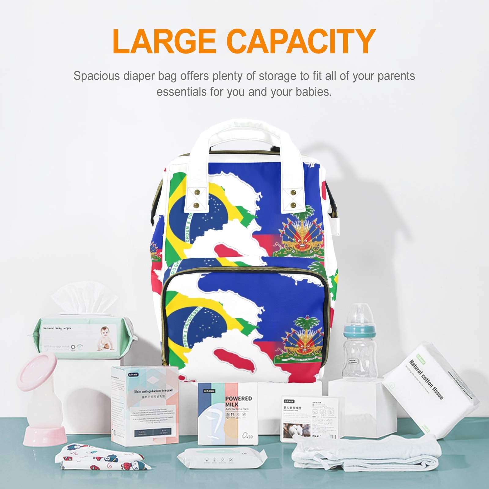 Ayiti Brazil By Tetpwav Soley  Backpacks For All