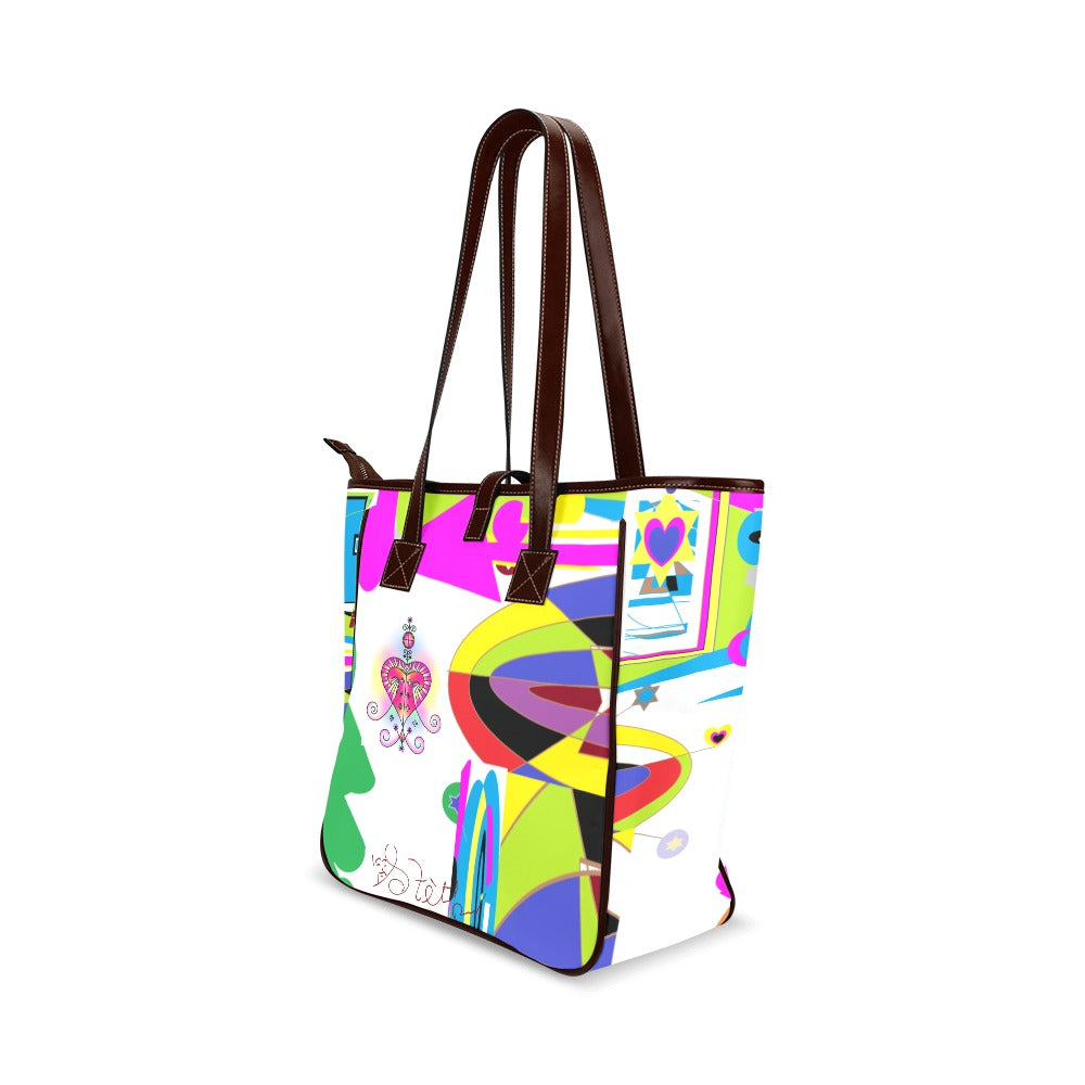 Fanm Dous By Tetpwav Classic Tote Bag (Model 1644)