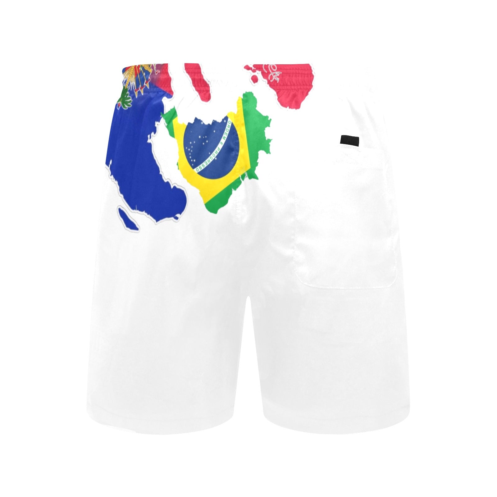 Goal Men's Mid-Length Beach Shorts (Model L51)
