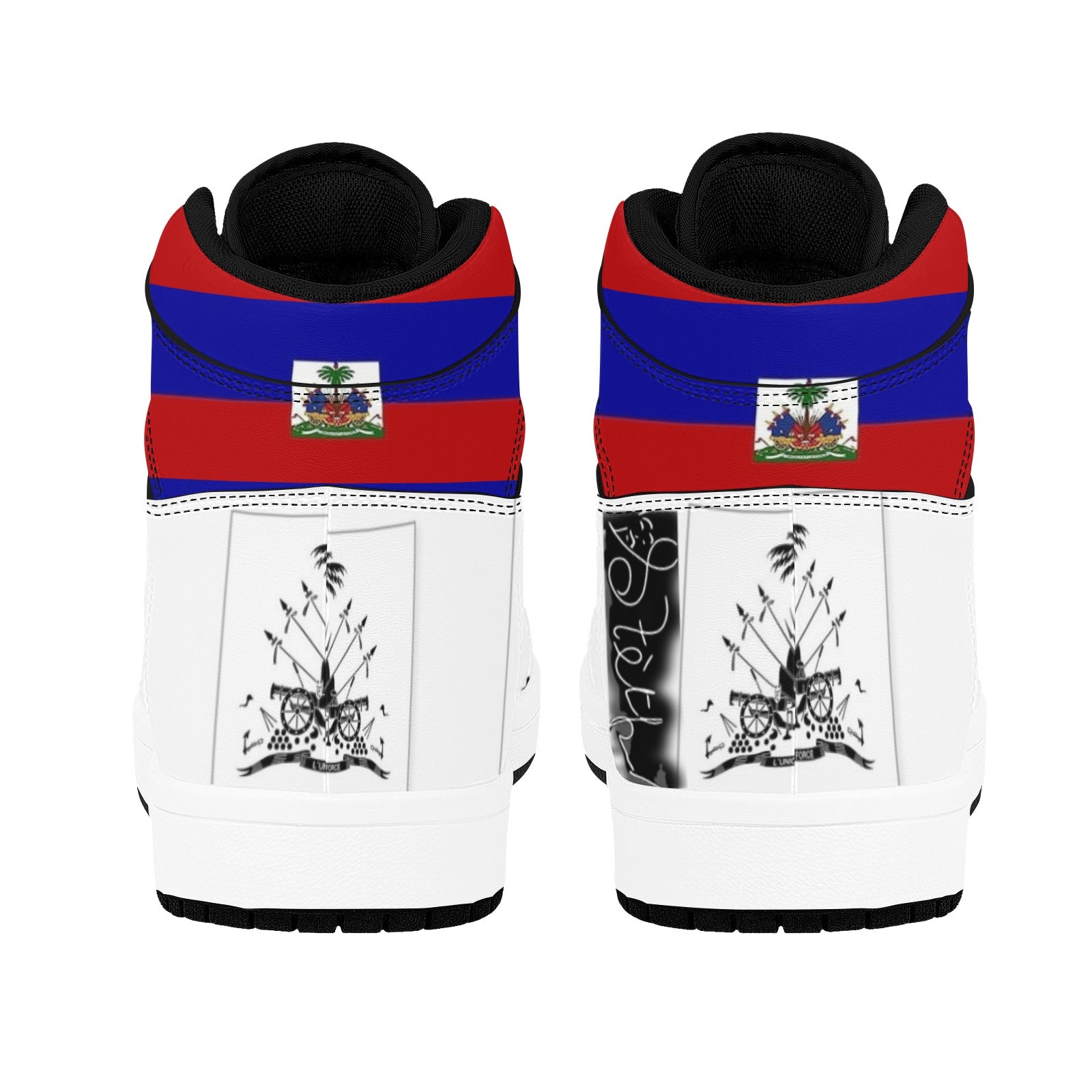PwavBelnet13352 Men's High Top Sneakers (Model 20042)