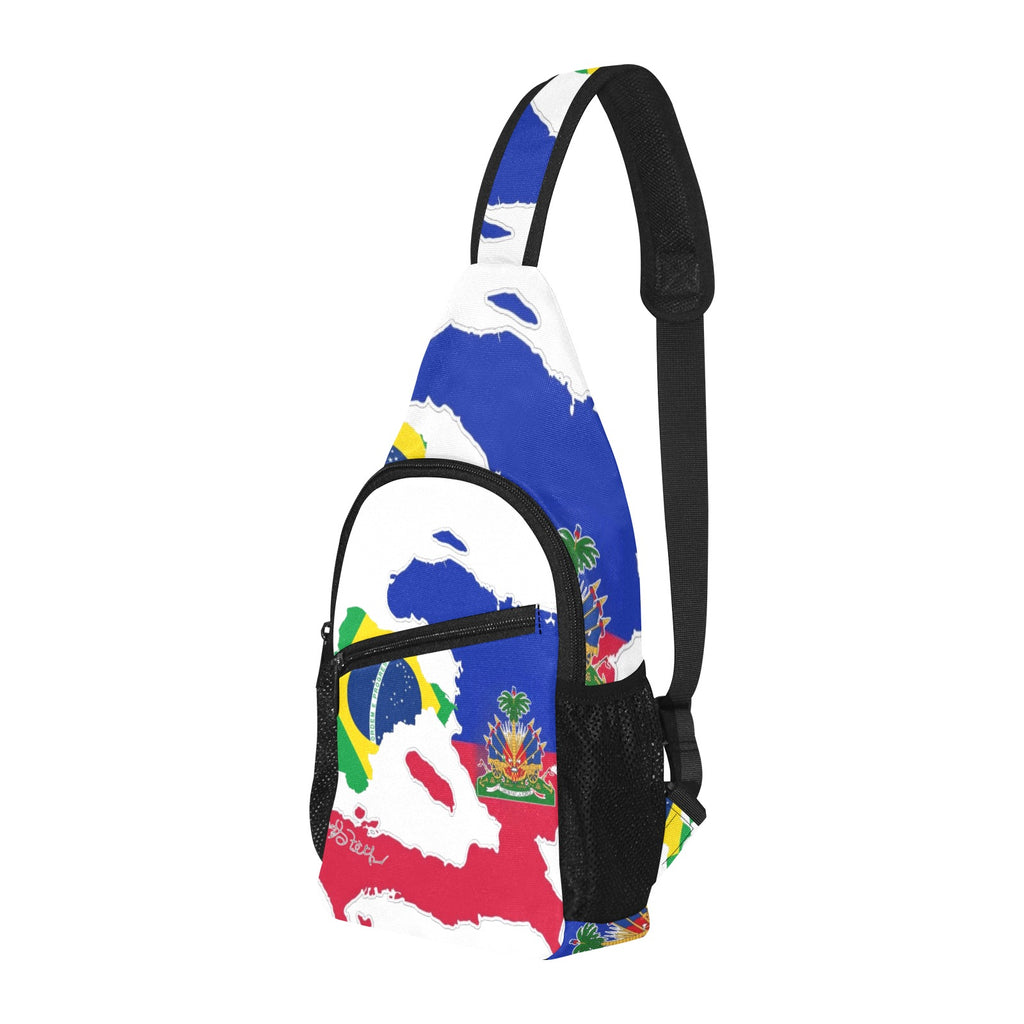 Brazil Ayiti  By Tetpwav Soley All Over Print Chest Bag (Model 1719)