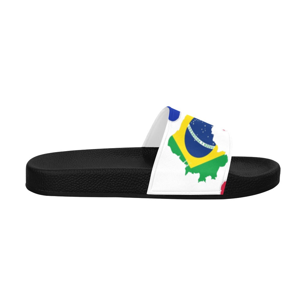 Sandal Pa w la BY Tetpwav Soley Women's Slide Sandals (Model 057)
