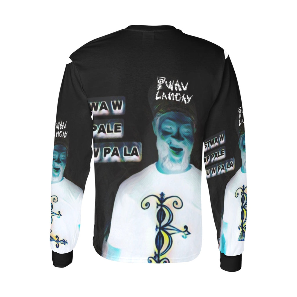 Istwa1 W By Tetpwav Men's All Over Print Long Sleeve T-shirt (Model T51)