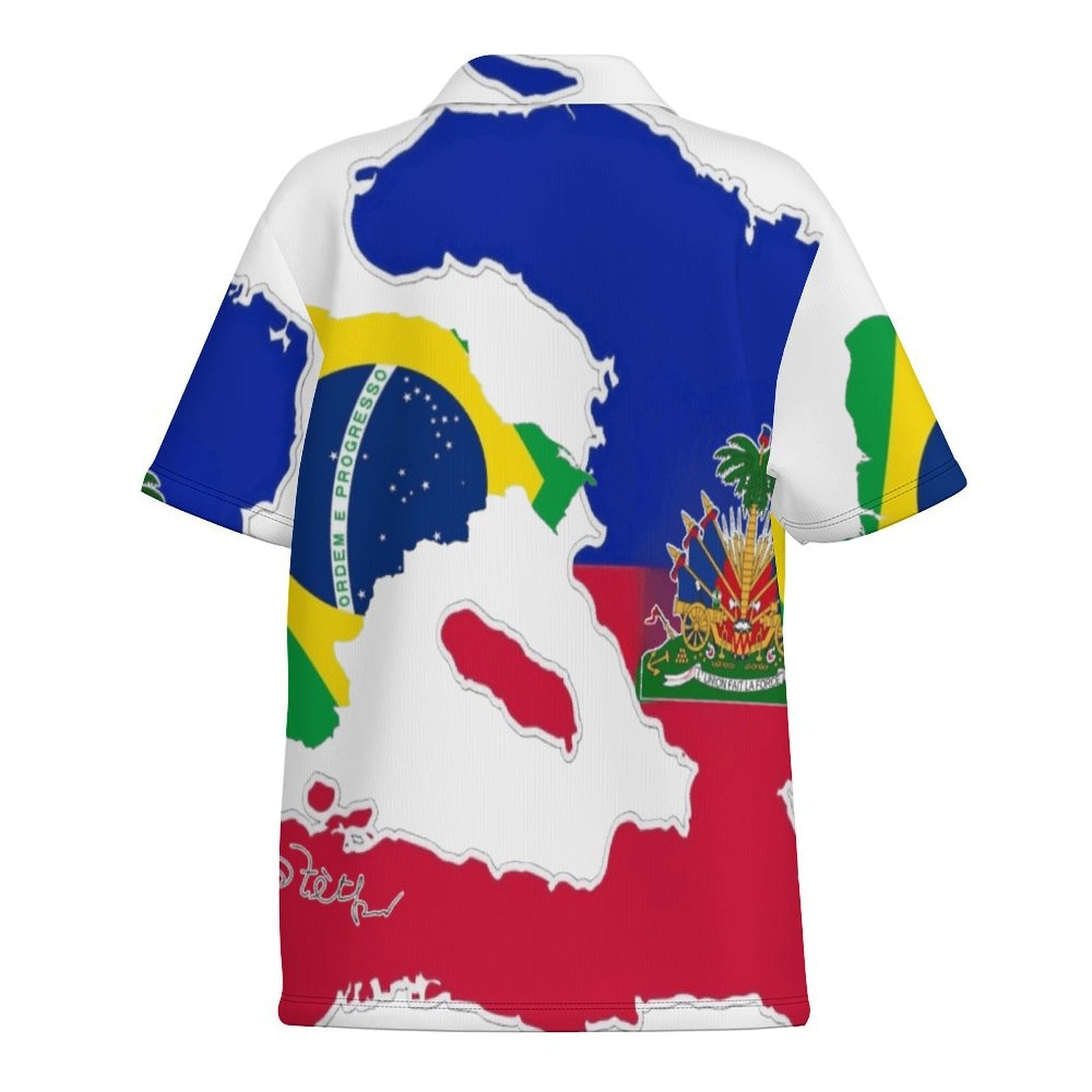 All Over Print Women's Pocket Polo Shirt