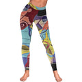 Pwav Yo Women's Low Rise Leggings (Invisible Stitch) (Model L05)
