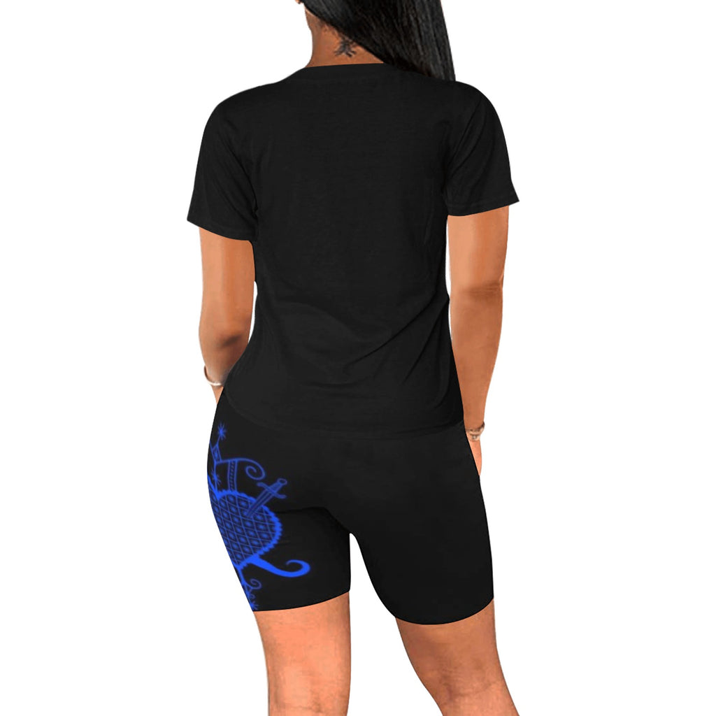 EzSpot ts Women's Short Yoga Set
