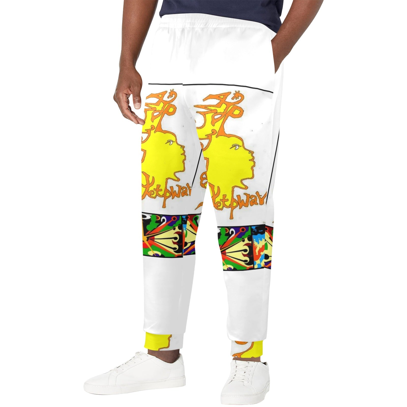 Pwavarts (1) Men's Casual Sweatpants (Model L72)