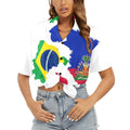 mounyobel Women's All Over Print Hawaiian Shirt (T58-2)
