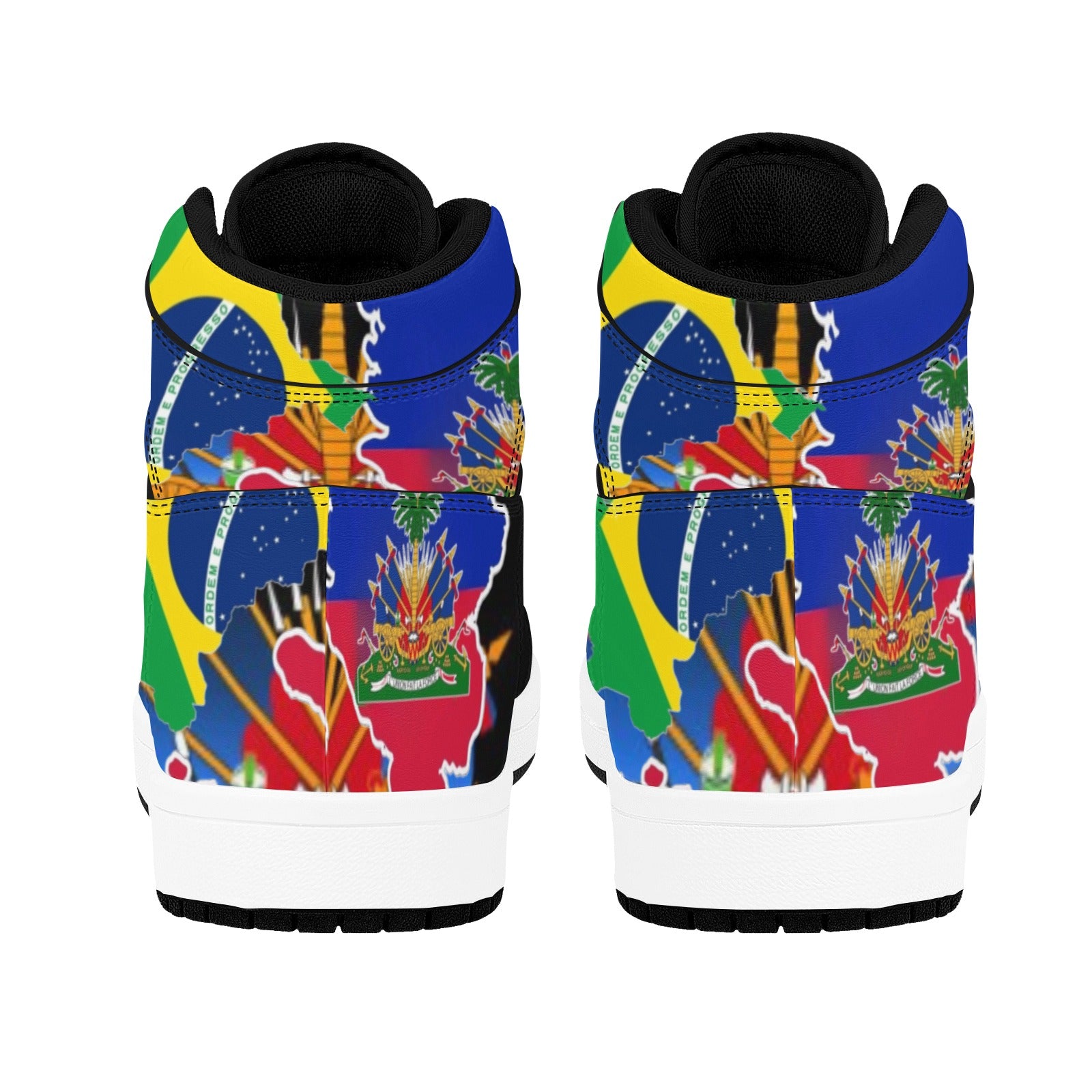 PwavTenis Mondyal la Men's High Top Sneakers (Model 20042)