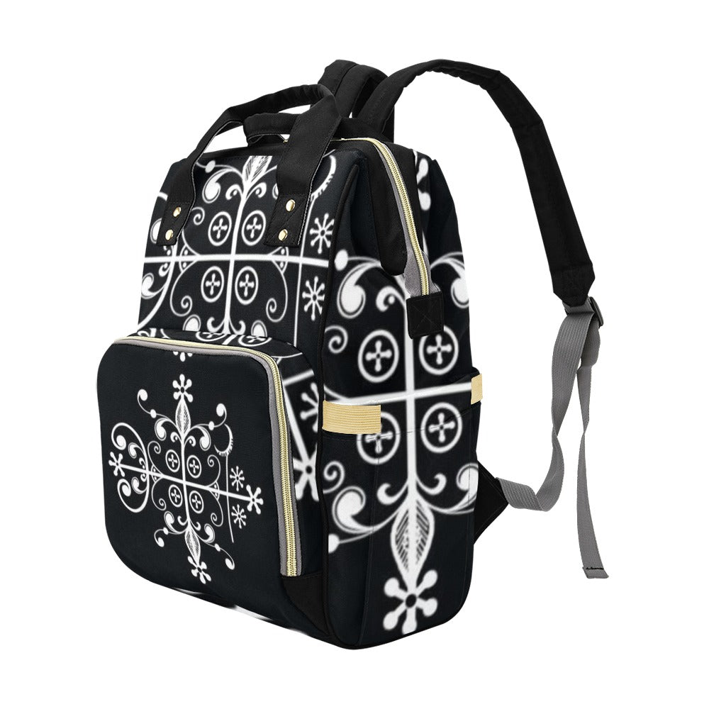 Legba By Tetpwav Soley   Multi-Function Diaper Backpack/Diaper Bag (Model 1688)