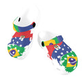 KIdBraAyiti By Tetpwav Soley Custom Print Foam Clogs for Kids