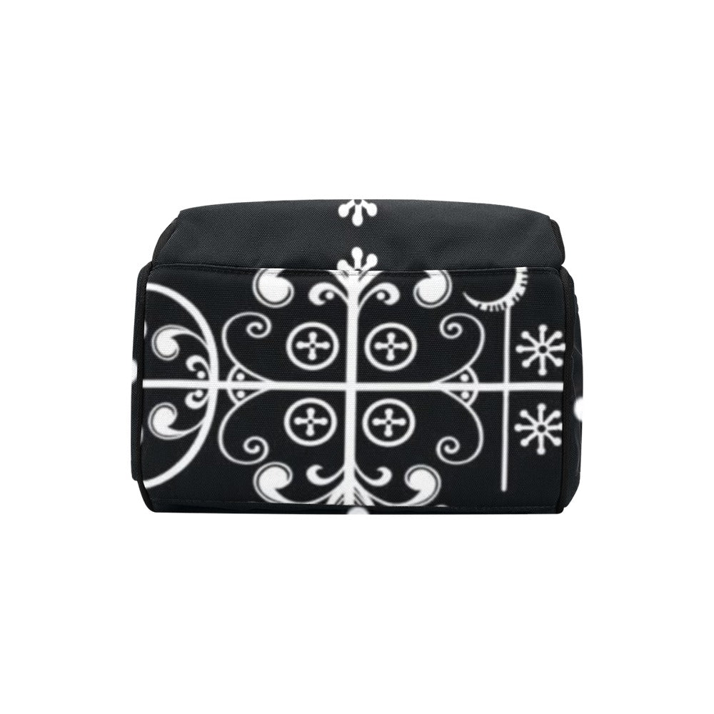 Legba By Tetpwav Soley   Multi-Function Diaper Backpack/Diaper Bag (Model 1688)