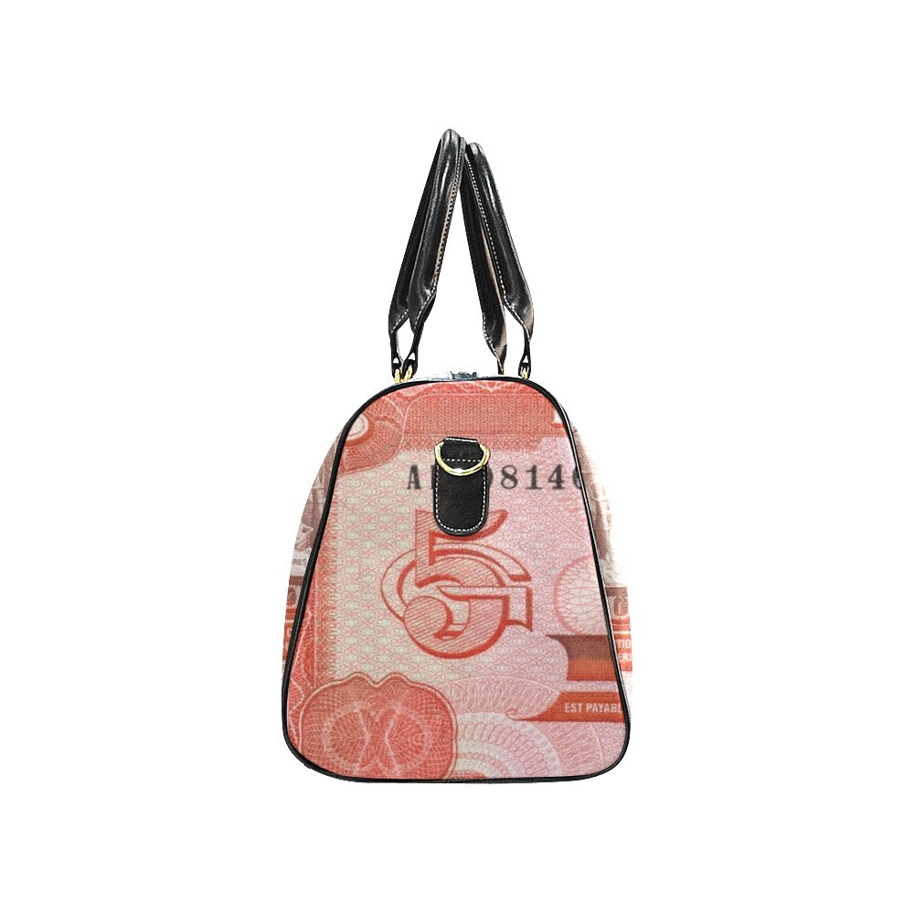 5 Goud Ts New Waterproof Travel Bag/Small (Model 1639)