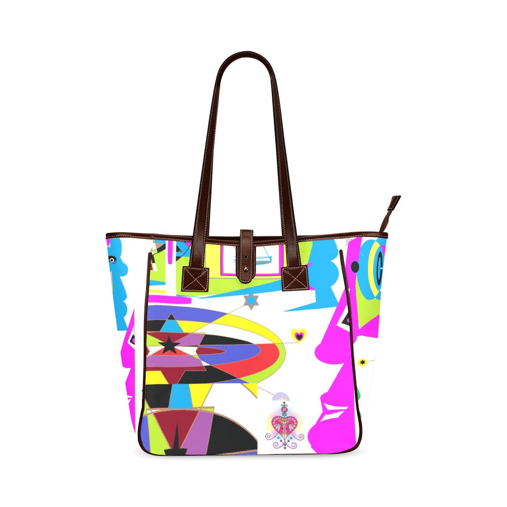 Fanm Dous By Tetpwav Classic Tote Bag (Model 1644)