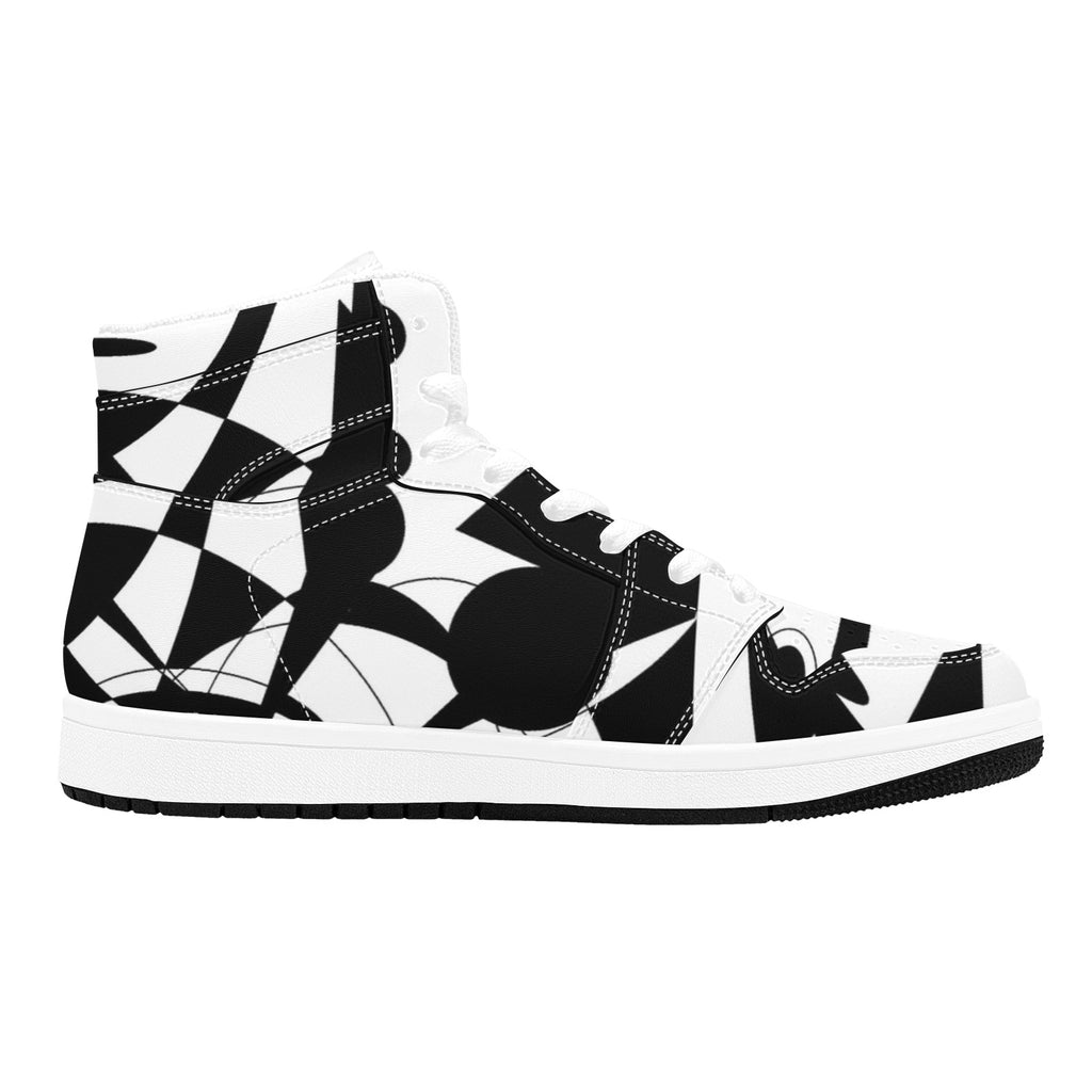 envant By Tetpwav Men's High Top Sneakers (Model 20042)