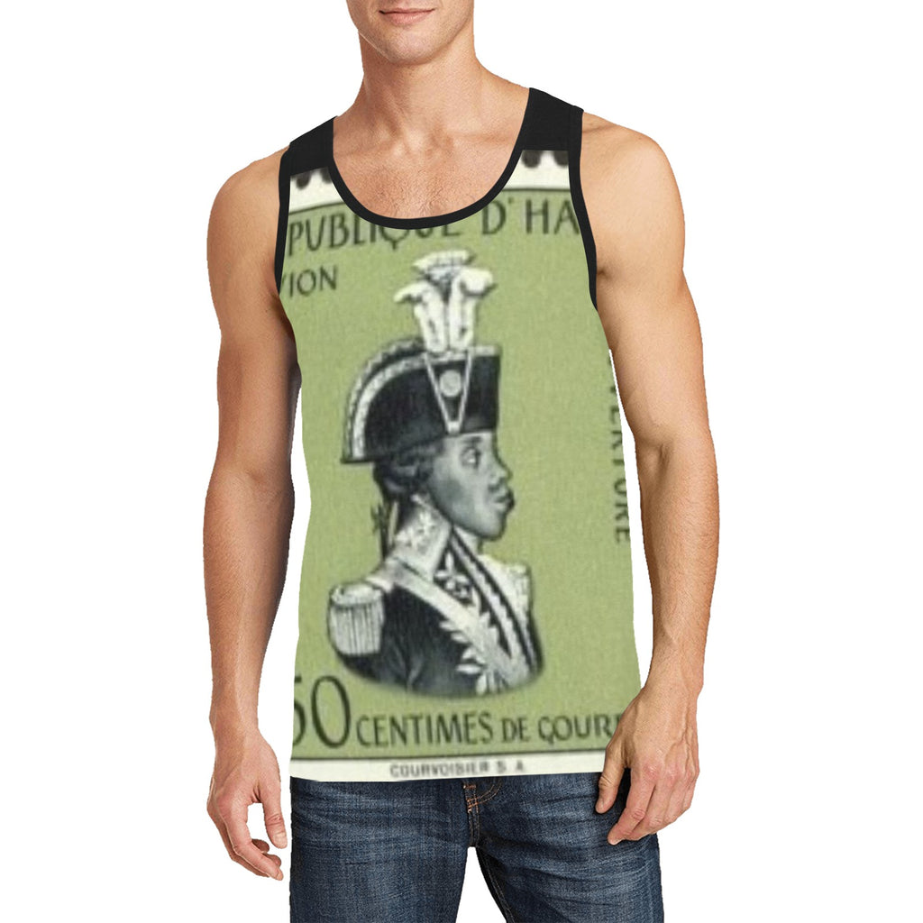 Toussaint_LOuverture_1743-1803 Men's All Over Print Tank Top (Model T57)