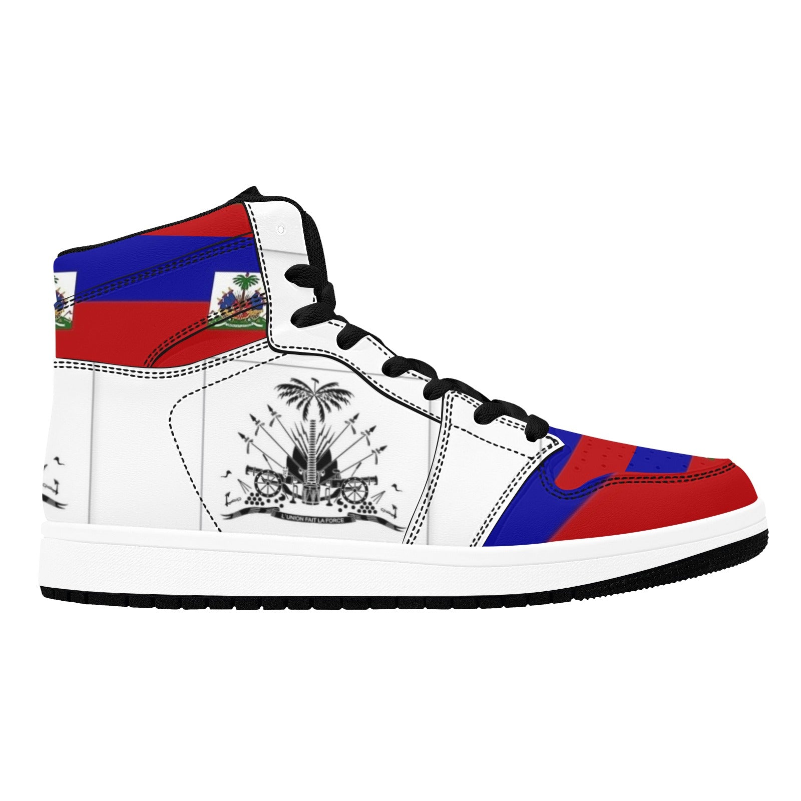 PwavBelnet13352 Men's High Top Sneakers (Model 20042)