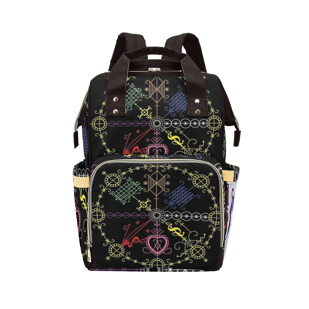Manze Lalinn ts Multi-Function Diaper Backpack/Diaper Bag (Model 1688)