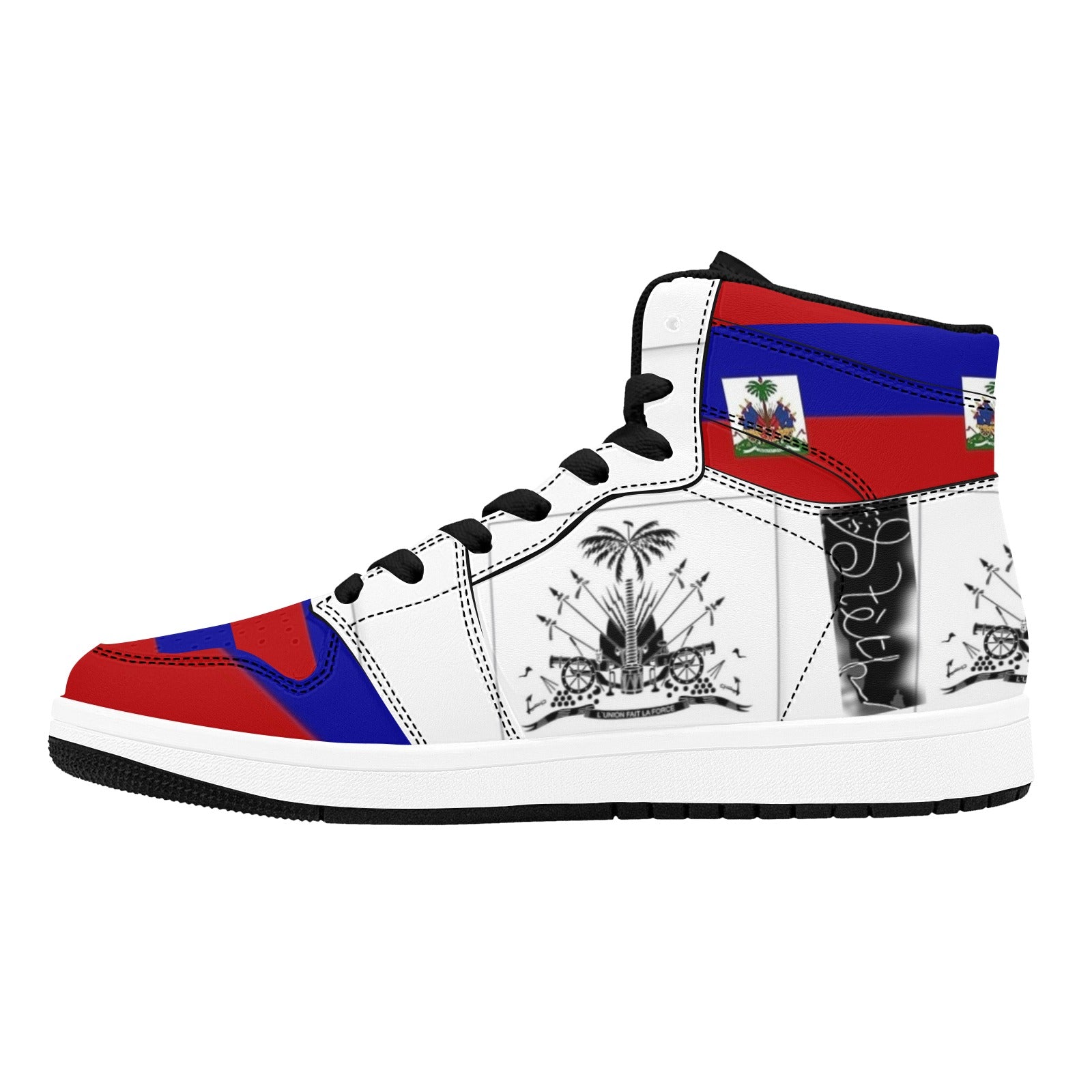 PwavBelnet13352 Men's High Top Sneakers (Model 20042)