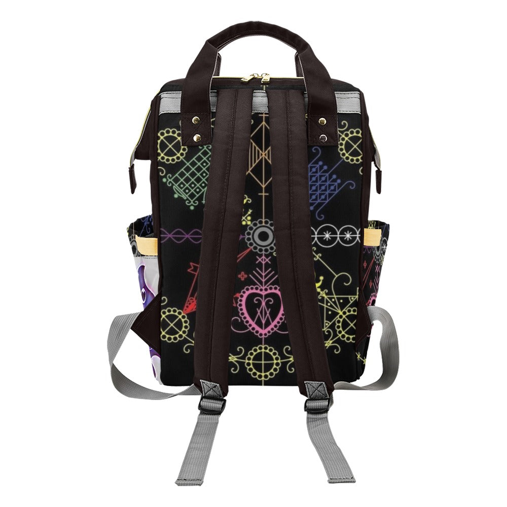 Manze Lalinn ts Multi-Function Diaper Backpack/Diaper Bag (Model 1688)