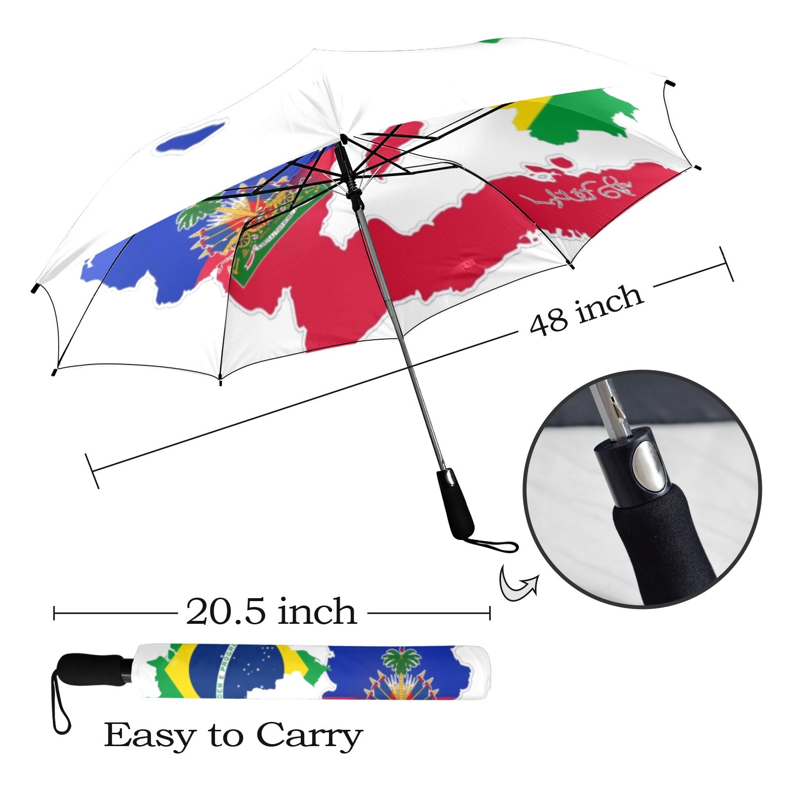Pare w Semi-Automatic Foldable Umbrella (Model U12)