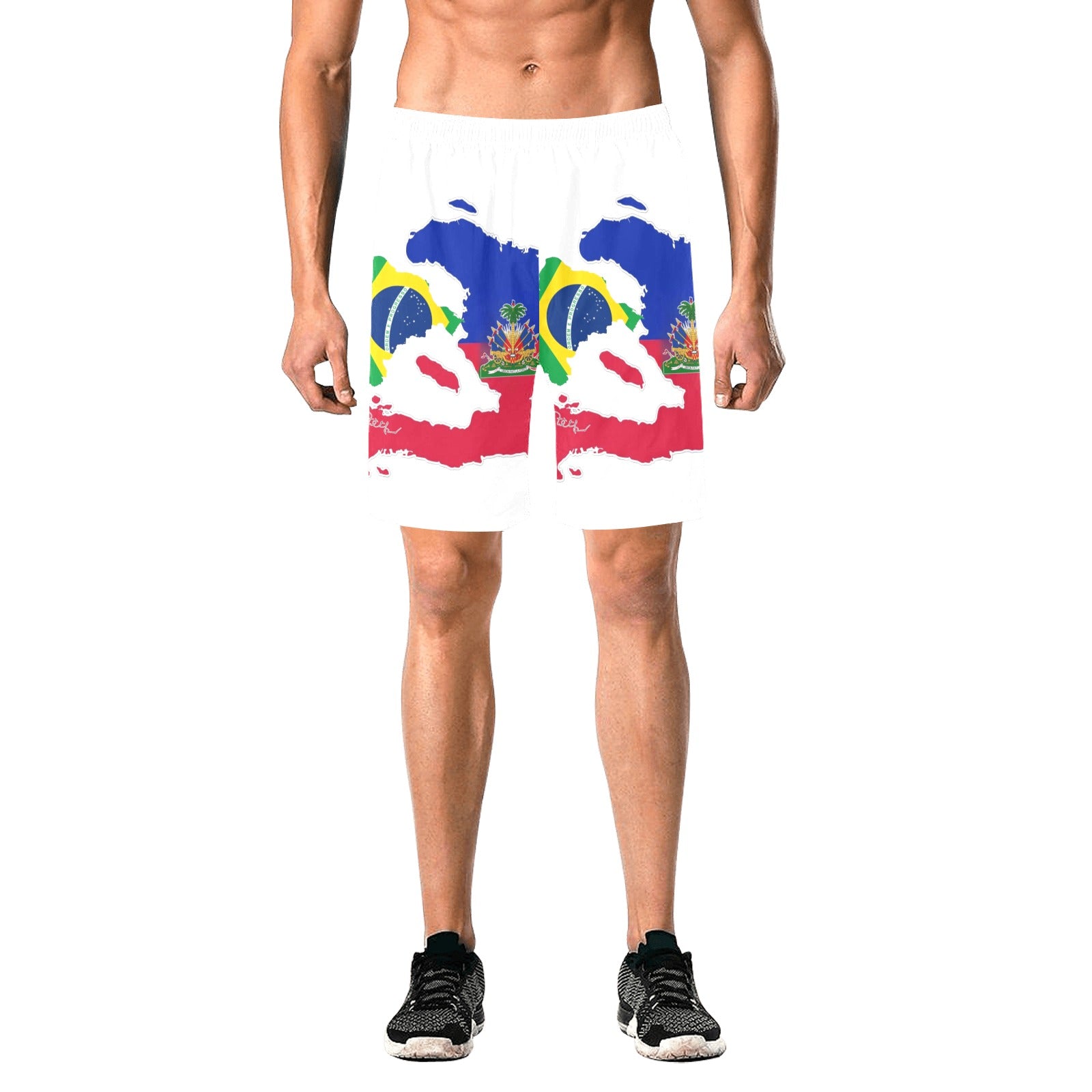 Stil) Men's All Over Print Elastic Beach Shorts (Model L20)