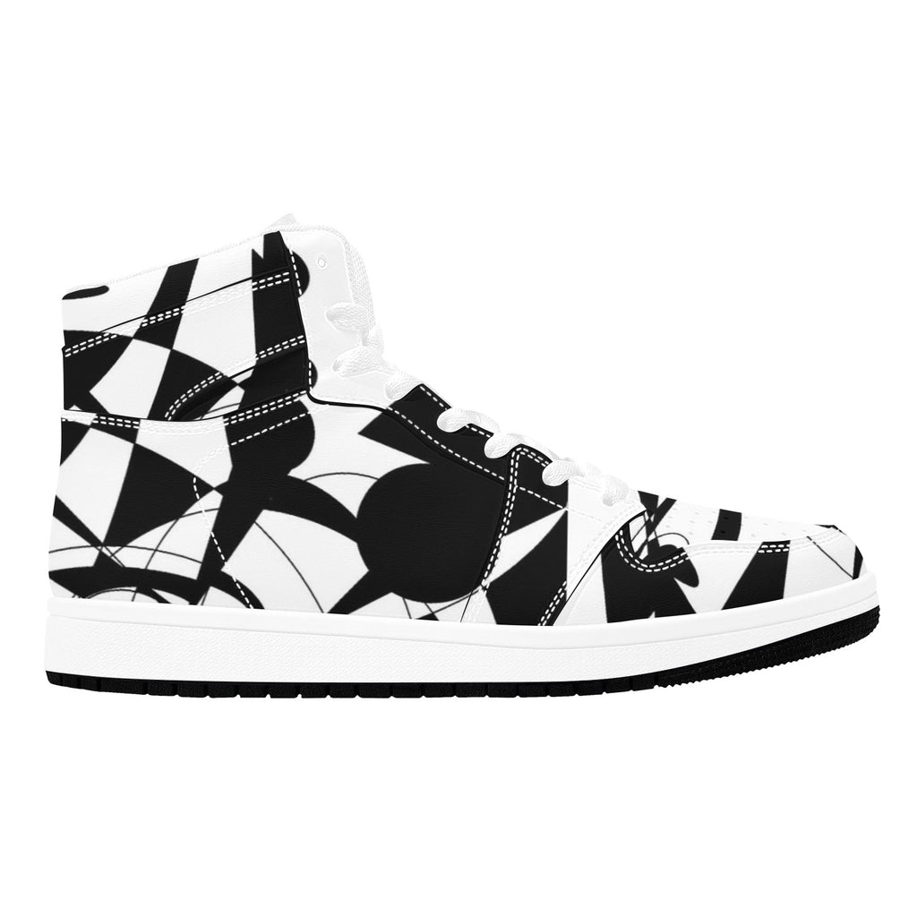 envant By Tetpwav Men's High Top Sneakers (Model 20042)