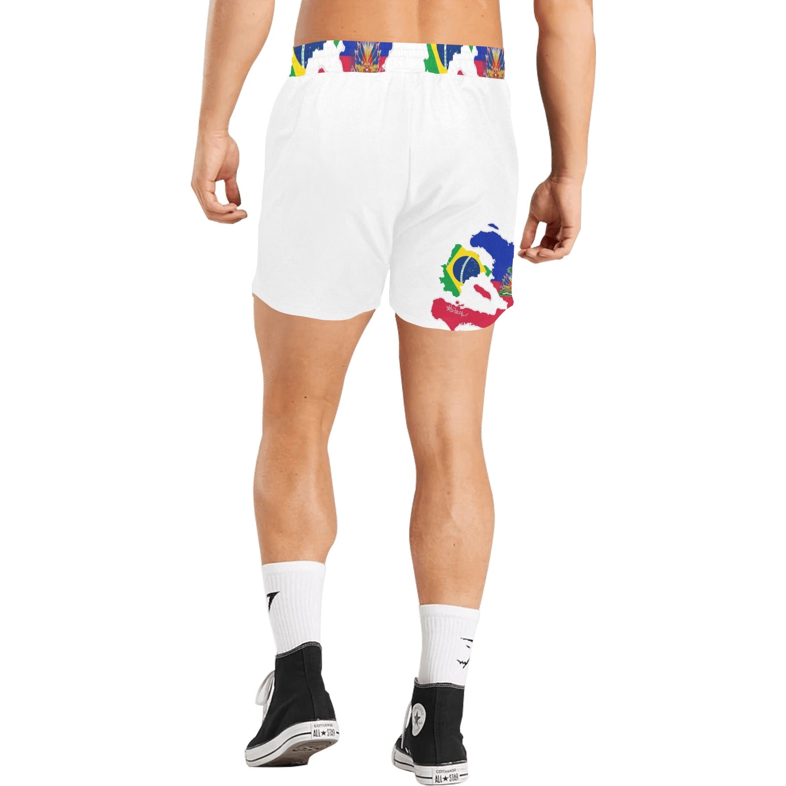 Belgason Men's Mid-Length Casual Shorts (Model L50)